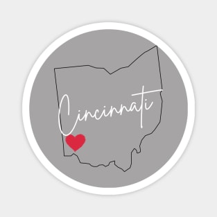 I Love Cincinnati Magnet